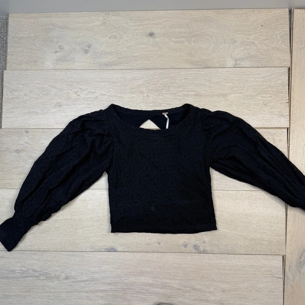 Free People Tea Time Long Sleeve Top